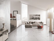 Carrara Super White Polished Porcelain Tile , 24x48 Modern Bathroom Floor Tile